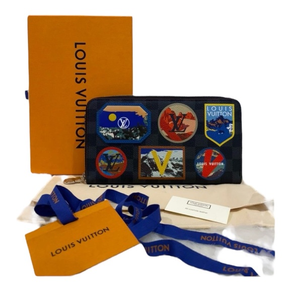 Louis Vuitton Limited Edition Damier Graphite Alps Zippy Wallet Organizer W COA - Picture 11 of 16